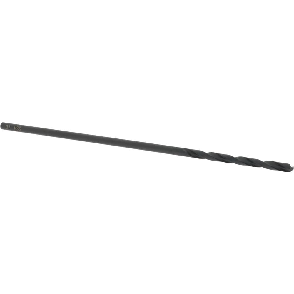 Aircraft Extension Drill Bit: #27, 135 ° Point, High Speed Steel