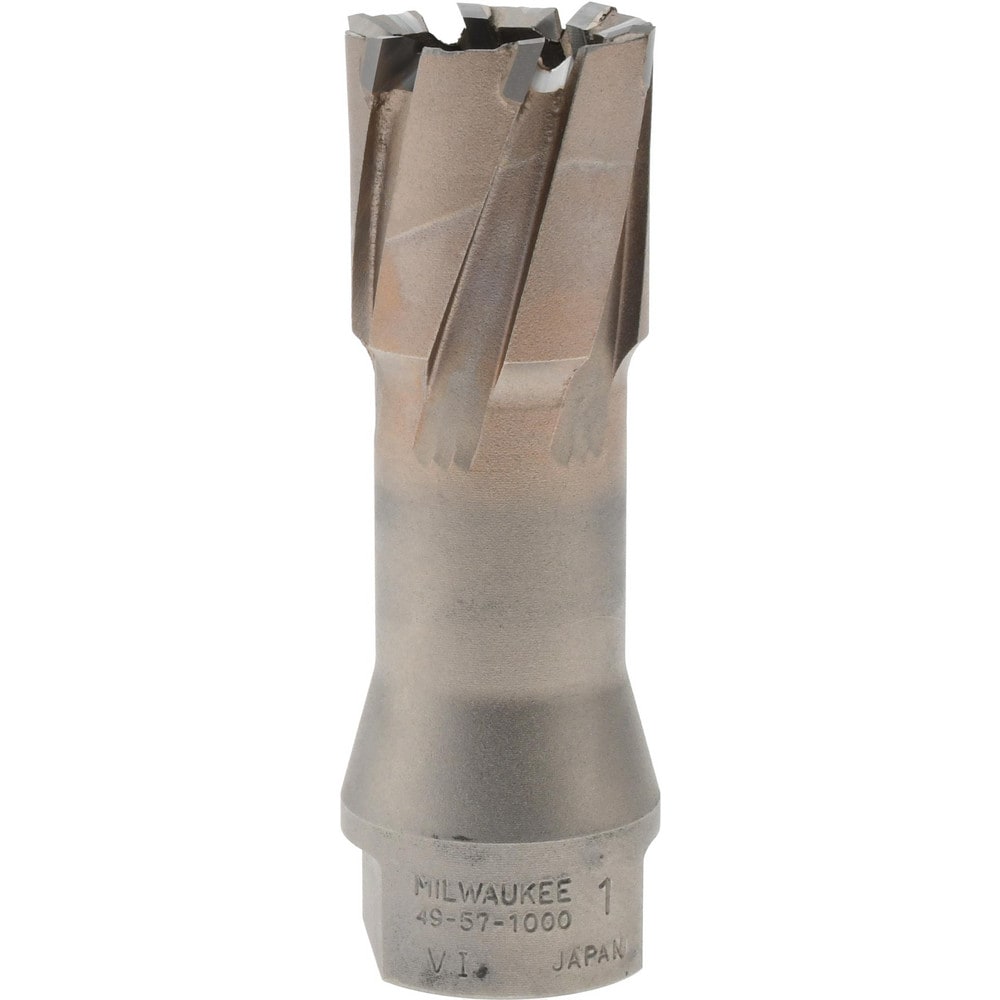 Annular Cutter: 1" Dia, 2" Depth of Cut, Carbide Tipped