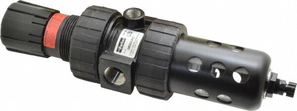FRL Combination Unit: 1/2 NPT, Intermediate, 1 Pc Filter/Regulator