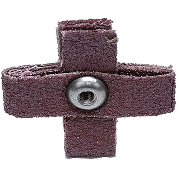 60 Grit, Medium Grade, Aluminum Oxide Cross Pad