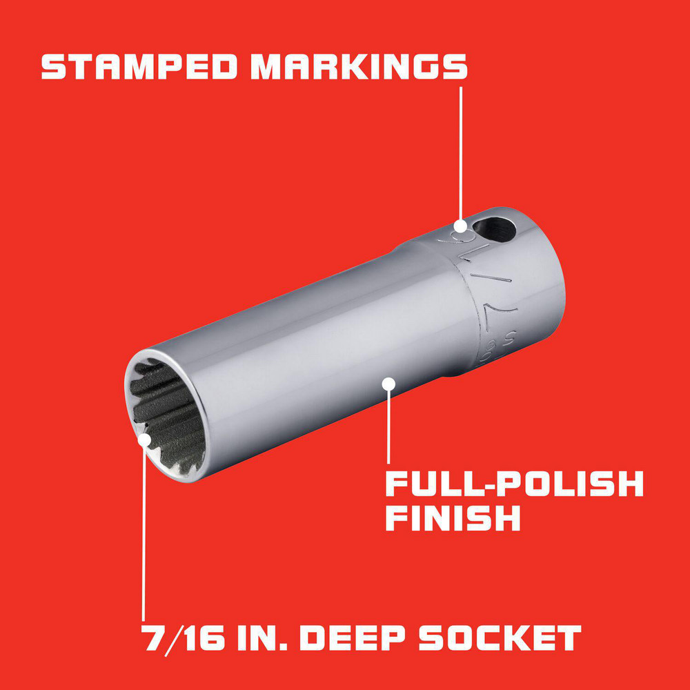 Proto - Spline Socket: 3/8