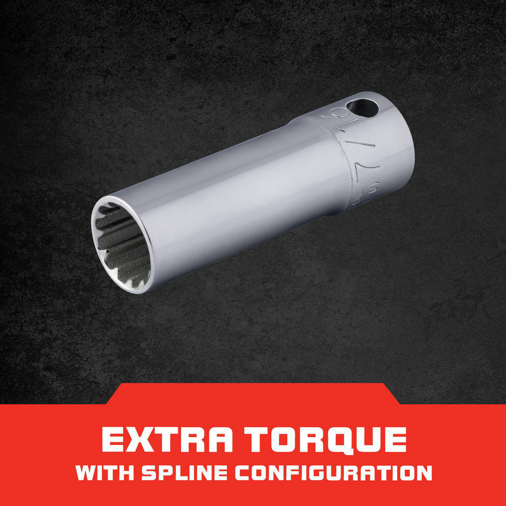 Proto - Spline Socket: 3/8