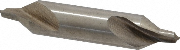 Combo Drill & Countersink: #7, 5/8" Body Dia, High Speed Steel