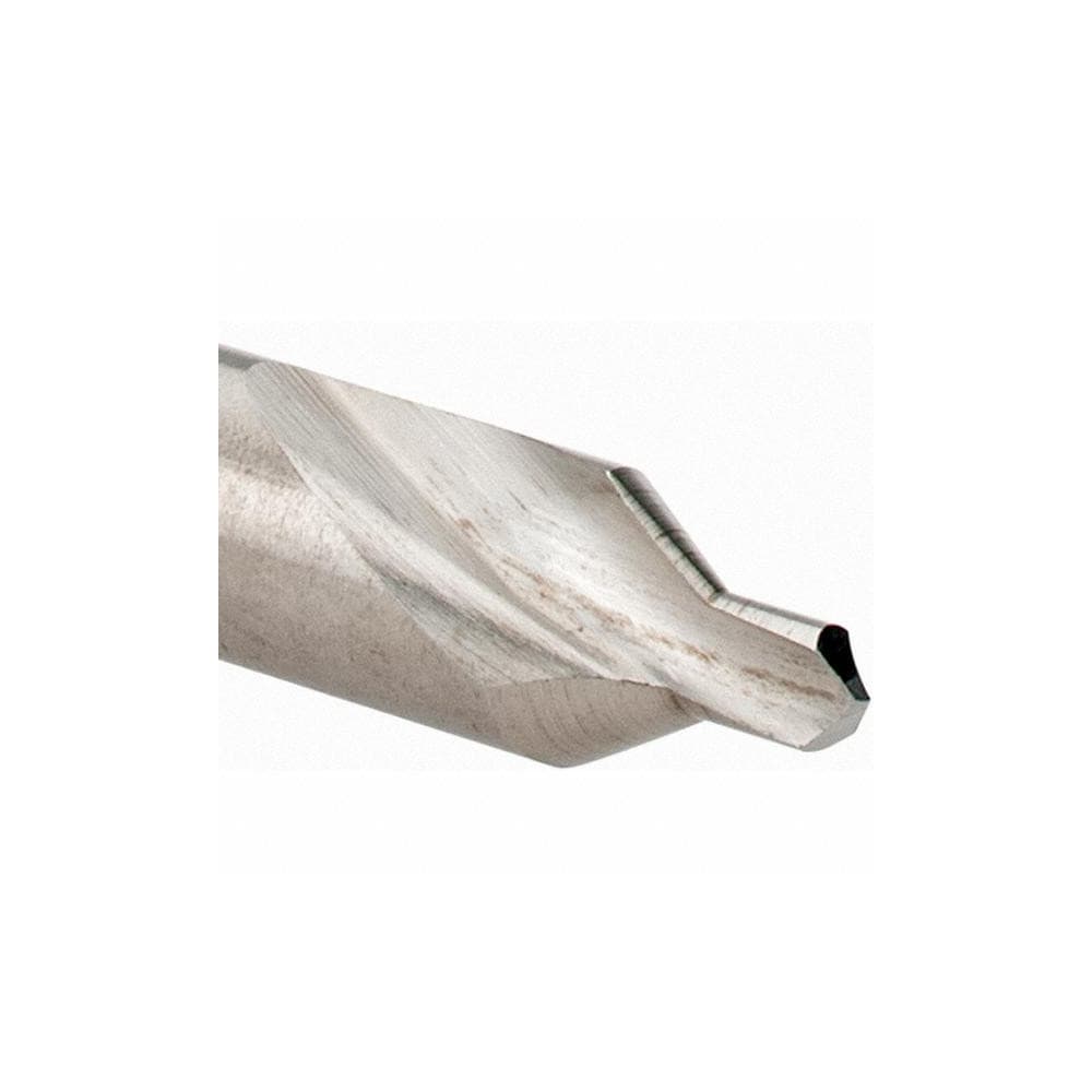 Finish 6 Size Bright 60 Degrees Angle Uncoated 1//2 Body Diameter Drillco 3500E Series High-Speed Steel Center Countersink