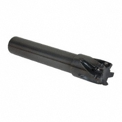 Kennametal 2624250 1-1/2" Cut Diam, 14.48mm Max Depth, 1-1/4" Shank Diam, Cylindrical Shank, 203.2mm OAL, Indexable Square-Shoulder End Mill Image