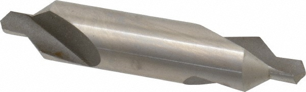 Combo Drill & Countersink: #7, 5/8" Body Dia, High Speed Steel