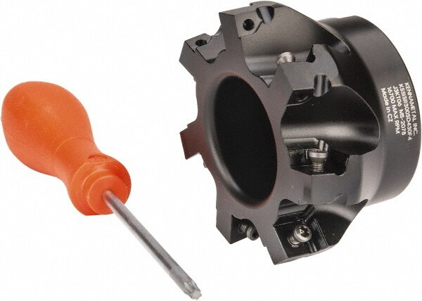 3" Cut Diam, 1" Arbor Hole Diam, 0.361" Max Depth, Indexable Square-Shoulder Face Mill