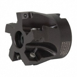 2" Cut Diam, 3/4" Arbor Hole Diam, 0.361" Max Depth, Indexable Square-Shoulder Face Mill