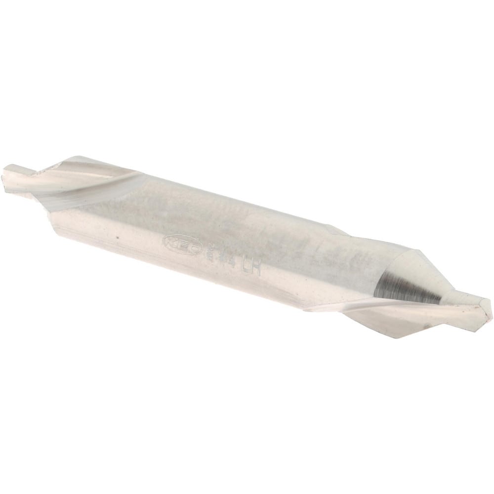 Combo Drill & Countersink: #4, 5/16" Body Dia, 1180, High Speed Steel