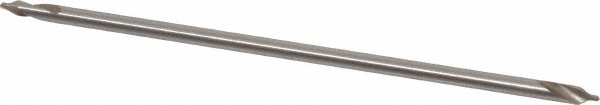 Combo Drill & Countersink: #1, 1/8" Body Dia, High Speed Steel