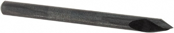 Countersink: 60.00 deg Included Angle, 1 Flute, High-Speed Steel, Right Hand