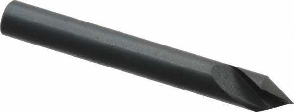 Countersink: 60.00 deg Included Angle, 1 Flute, High-Speed Steel, Right Hand