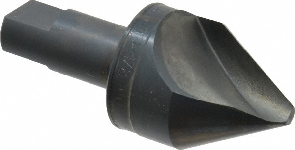 Countersink: 60.00 deg Included Angle, 1 Flute, High-Speed Steel, Right Hand