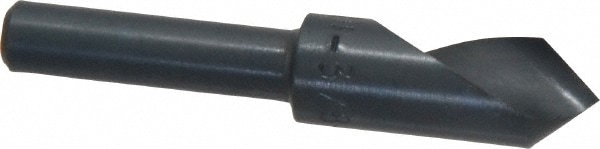 Countersink: 82.00 deg Included Angle, 1 Flute, High-Speed Steel, Right Hand