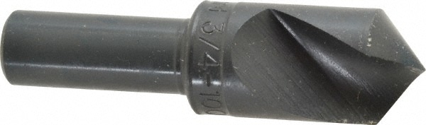 M.A. Ford. 61075004 3/4" Head Diam, 1/2" Shank Diam, 1 Flute 100° High Speed Steel Countersink Image