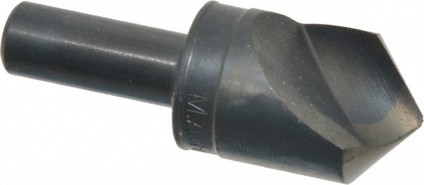 M.A. Ford. 61100004 1" Head Diam, 1/2" Shank Diam, 1 Flute 100° High Speed Steel Countersink Image