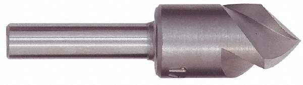 M.A. Ford. 92200001 2" Head Diam, 3/4" Shank Diam, 3 Flute 60° High Speed Steel Countersink Image