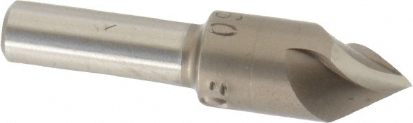 Countersink: 60.00 deg Included Angle, 3 Flute, High-Speed Steel, Right Hand