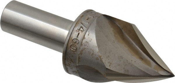 M.A. Ford. 92125001 1-1/4" Head Diam, 5/8" Shank Diam, 3 Flute 60° High Speed Steel Countersink Image