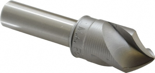 M.A. Ford. 92075002 3/4" Head Diam, 1/2" Shank Diam, 3 Flute 82° High Speed Steel Countersink Image