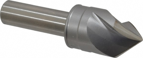 M.A. Ford. 92087502 7/8" Head Diam, 1/2" Shank Diam, 3 Flute 82° High Speed Steel Countersink Image