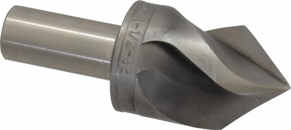 M.A. Ford. 92150002 1-1/2" Head Diam, 3/4" Shank Diam, 3 Flute 82° High Speed Steel Countersink Image