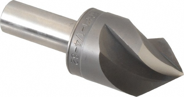 Countersink: 82.00 deg Included Angle, 3 Flute, High-Speed Steel, Right Hand