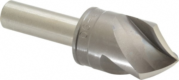 M.A. Ford. 92100003 1" Head Diam, 1/2" Shank Diam, 3 Flute 90° High Speed Steel Countersink Image