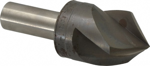 M.A. Ford. 92112503 1-1/8" Head Diam, 1/2" Shank Diam, 3 Flute 90° High Speed Steel Countersink Image