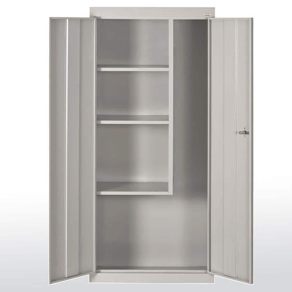 Sandusky Lee VFC1301566-07 Combination Steel Storage Cabinet: 30" Wide, 15" Deep, 66" High 