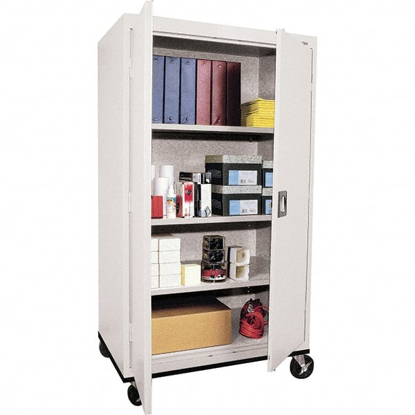 Sandusky Lee TA3R362460-05 Roller Cabinet Mobile Work Center: 24" OAD, 4 Shelf 