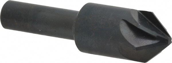 Countersink: 82.00 deg Included Angle, 6 Flute, High-Speed Steel, Right Hand