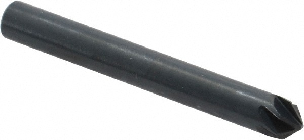 Countersink: 90.00 deg Included Angle, 6 Flute, High-Speed Steel, Right Hand