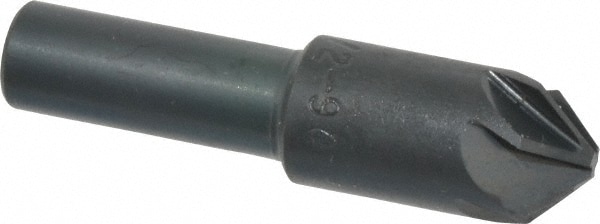 Countersink: 90.00 deg Included Angle, 6 Flute, High-Speed Steel, Right Hand