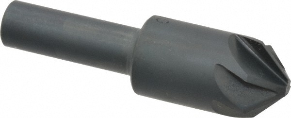 M.A. Ford. 79062503 5/8" Head Diam, 3/8" Shank Diam, 6 Flute 90° High Speed Steel Countersink Image