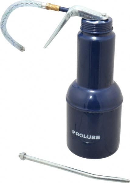 Needle Oiler Bottle-oil Can Pump Oiler Transparent Metal High Pressure Oiler  Lubrication Oiling Can Bottle Manual Oil Gun With Spout Flex Spout Thumb