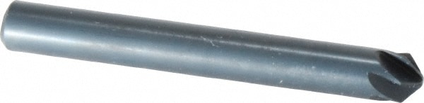 Countersink: 100.00 deg Included Angle, 6 Flute, High-Speed Steel, Right Hand