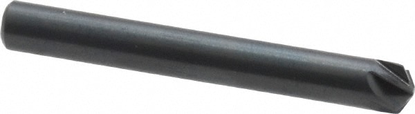 Countersink: 120.00 deg Included Angle, 6 Flute, High-Speed Steel, Right Hand