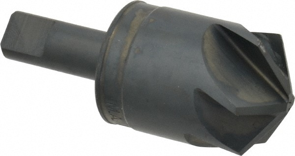 M.A. Ford. 79125006 1-1/4" Head Diam, 1/2" Shank Diam, 6 Flute 120° High Speed Steel Countersink Image