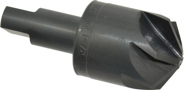 M.A. Ford. 79150006 1-1/2" Head Diam, 3/4" Shank Diam, 6 Flute 120° High Speed Steel Countersink Image