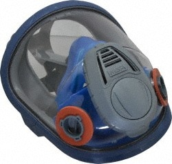 Full Face Respirator: Silicone, Bayonet, Large