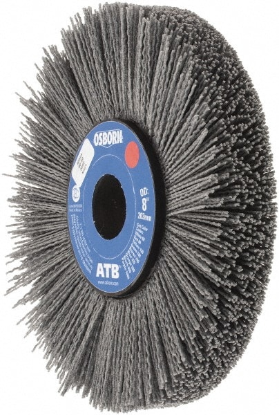 Osborn 4059400 Wheel Brush: 8" Wheel Dia, Crimped Image