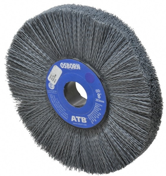 Osborn 4059700 Wheel Brush: 8" Wheel Dia, Crimped Image