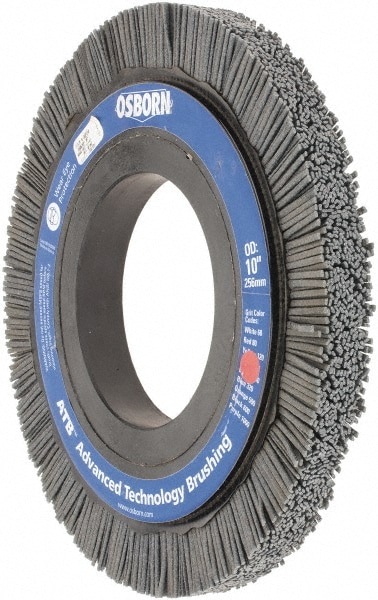 Osborn 4053400 Wheel Brush: 10" Wheel Dia, Crimped Image