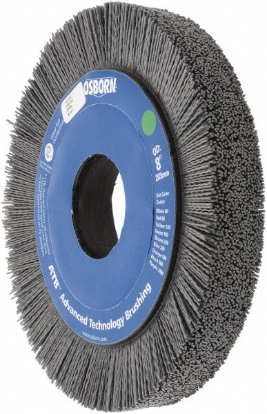 Osborn 4058900 Wheel Brush: 8" Wheel Dia, Crimped Image