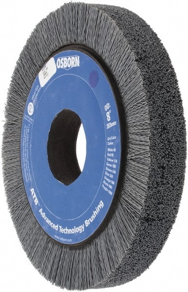 Osborn 4059000 Wheel Brush: 8" Wheel Dia, Crimped Image