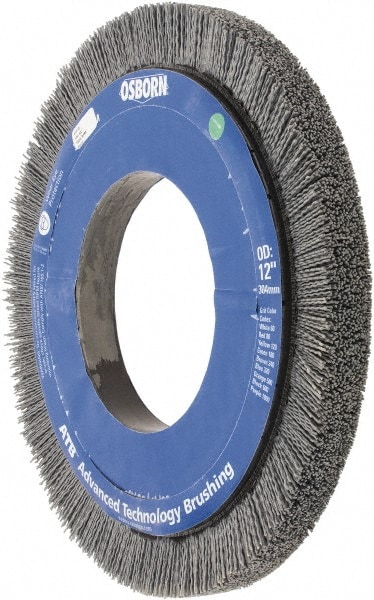 Osborn 4064800 Wheel Brush: 12" Wheel Dia, Crimped Image