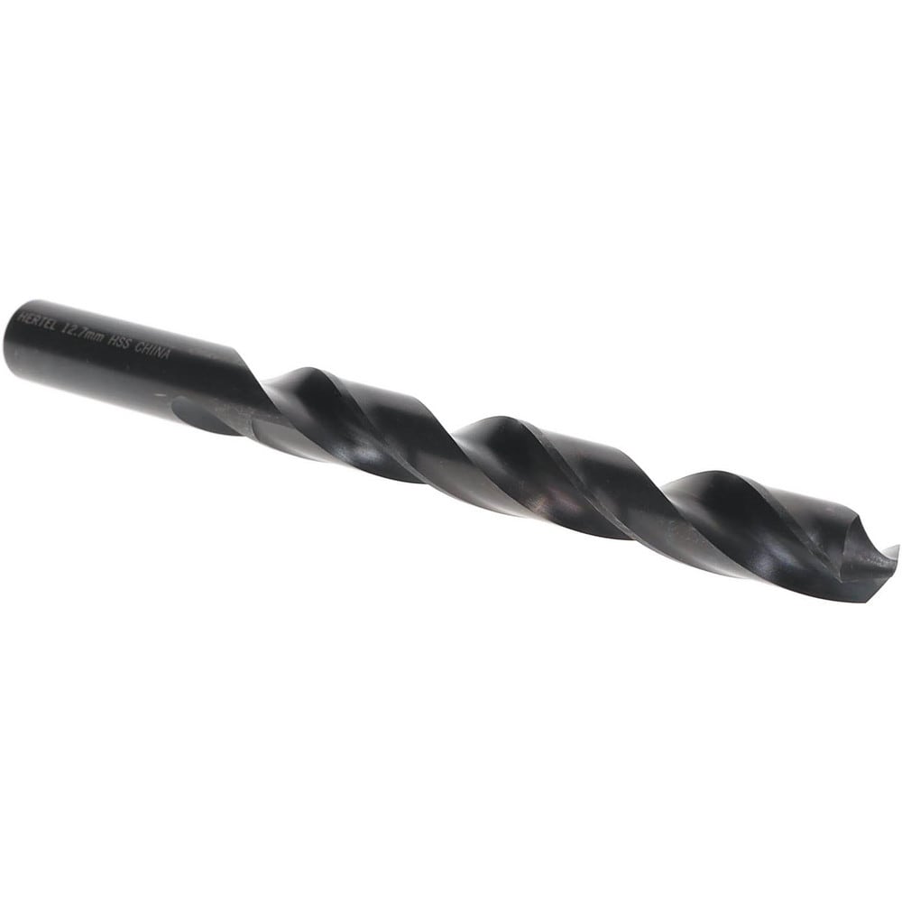 Jobber Drill: 12.70 mm Dia, 118 deg Point, High Speed Steel