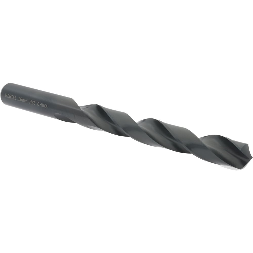 Hertel 301 16.00 Jobber Length Drill Bit: 0.6299" Dia, 118 °, High Speed Steel Image