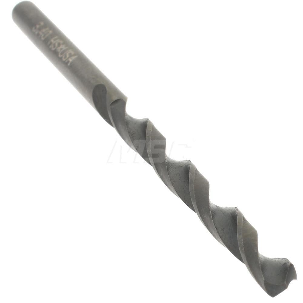 Hertel - Jobber Drill: 3.40 mm Dia, 118 deg Point, High Speed Steel ...